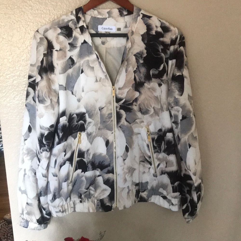 Floral Jacket Calvin Klein